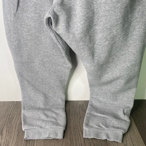 Nike Men's Size XL Gray Fleece Joggers - Comfortable Everyday Sweatpants - 1357 - Picture 8 of 12